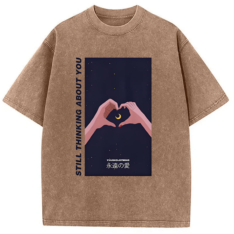Still Thinking About You Washed T-Shirt