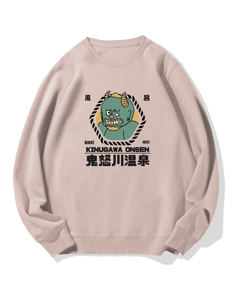 Kinugawa Onsen Cotton Sweatshirt