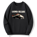 Lucinda Williams Cotton Pullover Sweatshirt