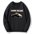 Lucinda Williams Cotton Pullover Sweatshirt
