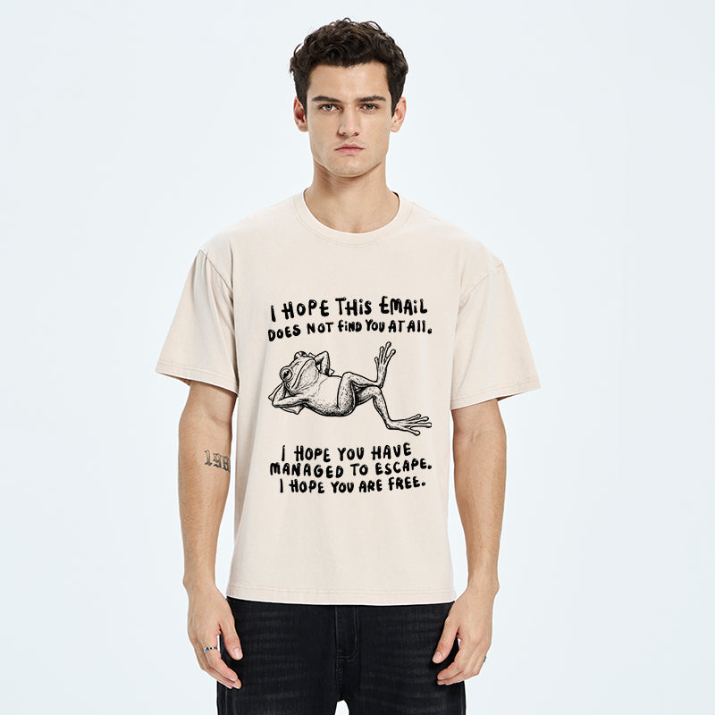 I Hope You Can Be Free Washed T-Shirt