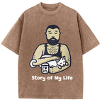 Story of My Life Washed T-Shirt