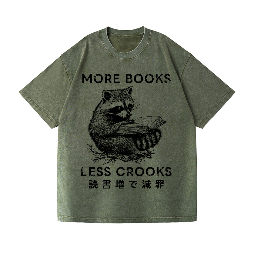 Racoons Vintage Wash Japanese Design T-Shirt