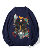Japanese Samurai Cotton Sweatshirt
