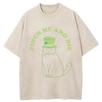 Pinch Me And Die Washed T-Shirt