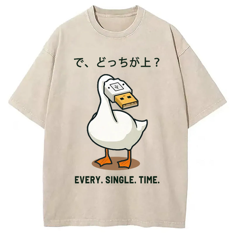 So Which One Is Better Washed T-Shirt