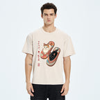 Unisex Slipper Kitties Washed T-Shirt