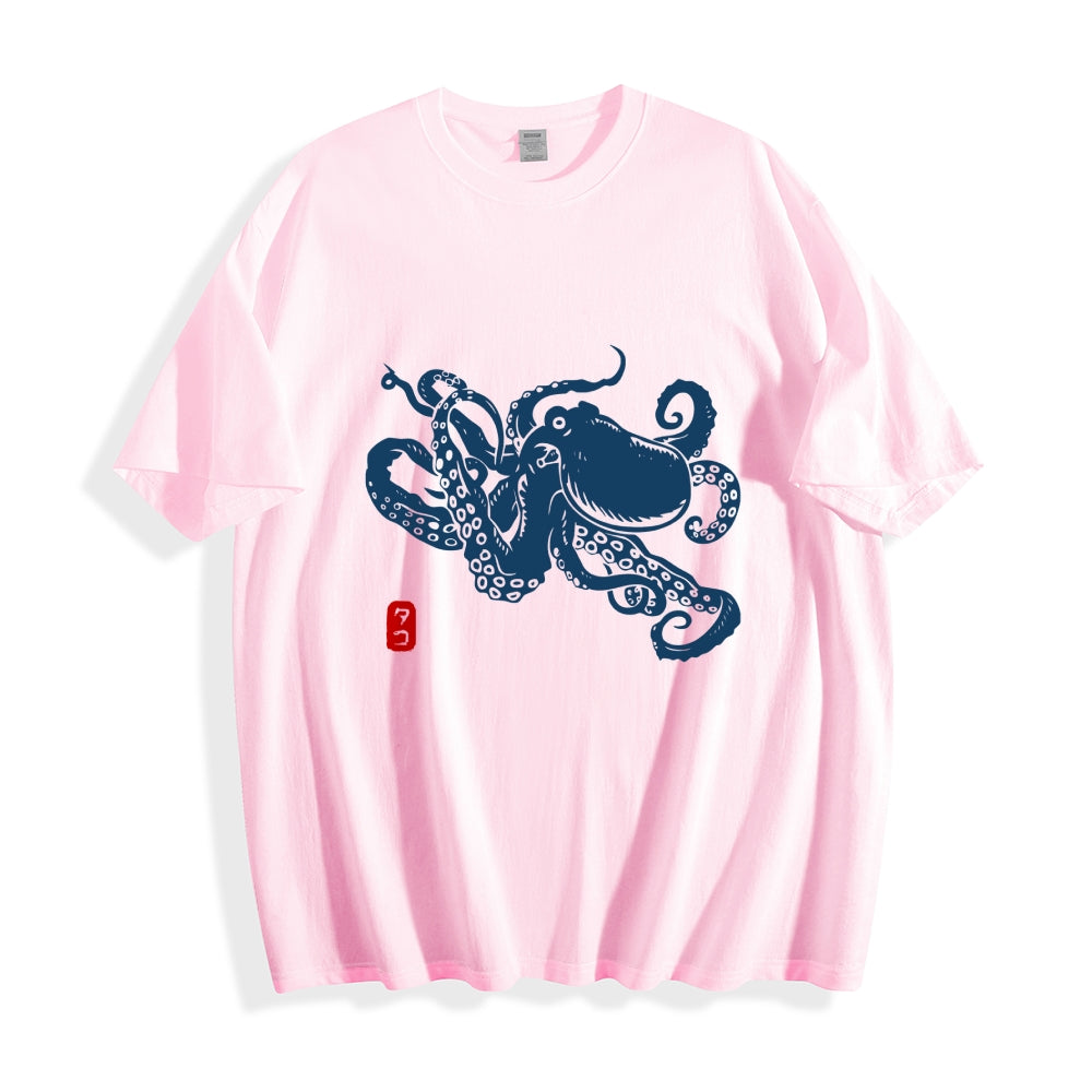 Octopus Japanese Style Classic Tee
