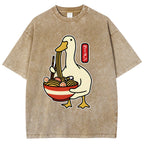 Ramen Lover Goose Washed T-Shirt