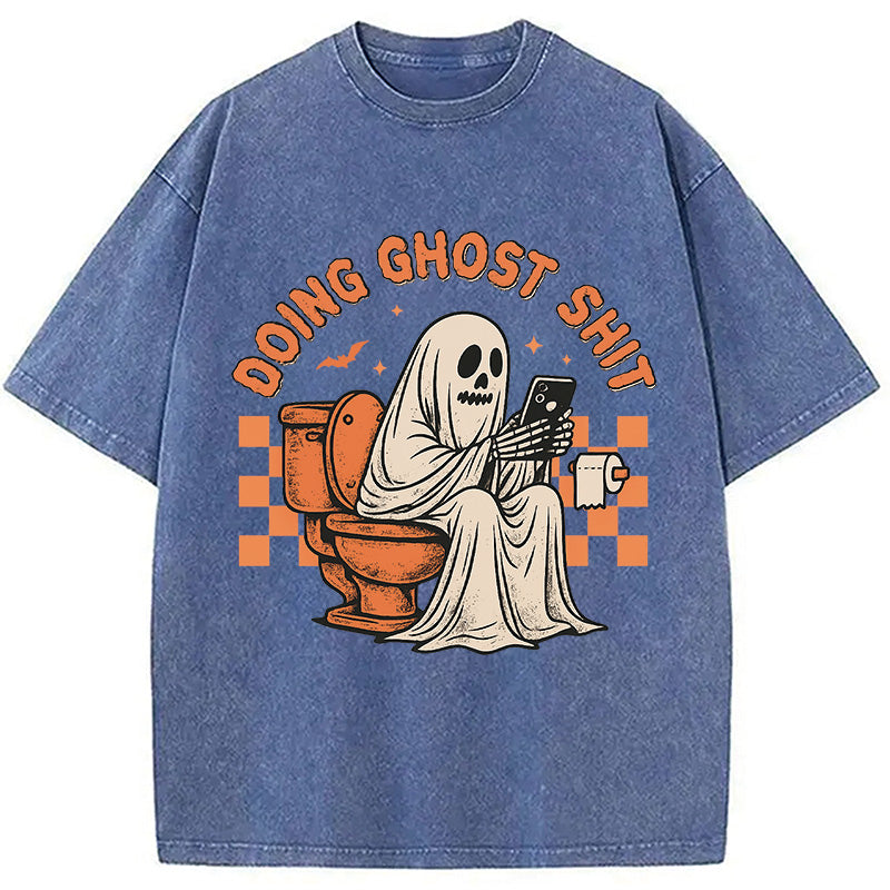 Doing Ghost Shit Washed T-Shirt