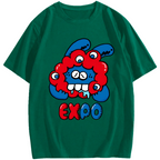 Cute rabbit EXPO Osaka 2025 Cotton casual T-shirt