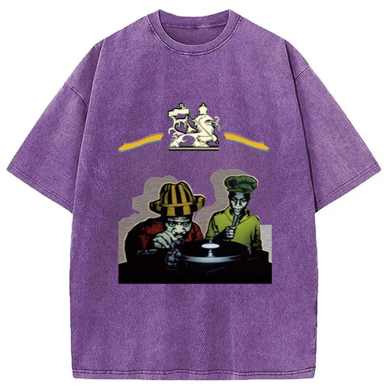 Pull-up Mr Selekta! Washed T-Shirt