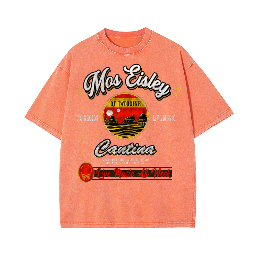 Mos Eisley Cantina Vintage Wash Japanese Design T-Shirt