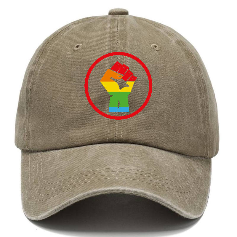 LGBT Pride 43 Washed Cap