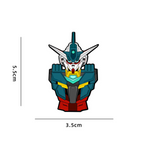 New Mobile Suit Gundam Metal Badge Cartoon Anime Unicorn Phoenix Gundam Set Small Brooch