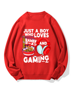 Ramen & Games Cotton Sweatshirt