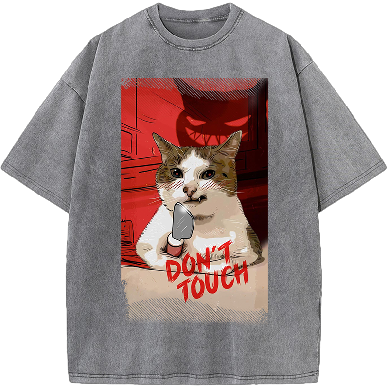 Unisex Touch It and See Vintage Washed T-Shirt