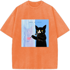 Unisex FRAGILE BUT FEARLESS Vintage Washed T-Shirt