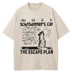 Schrodinger's Cat Washed T-Shirt