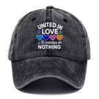 Inspirational Love Washed Cap