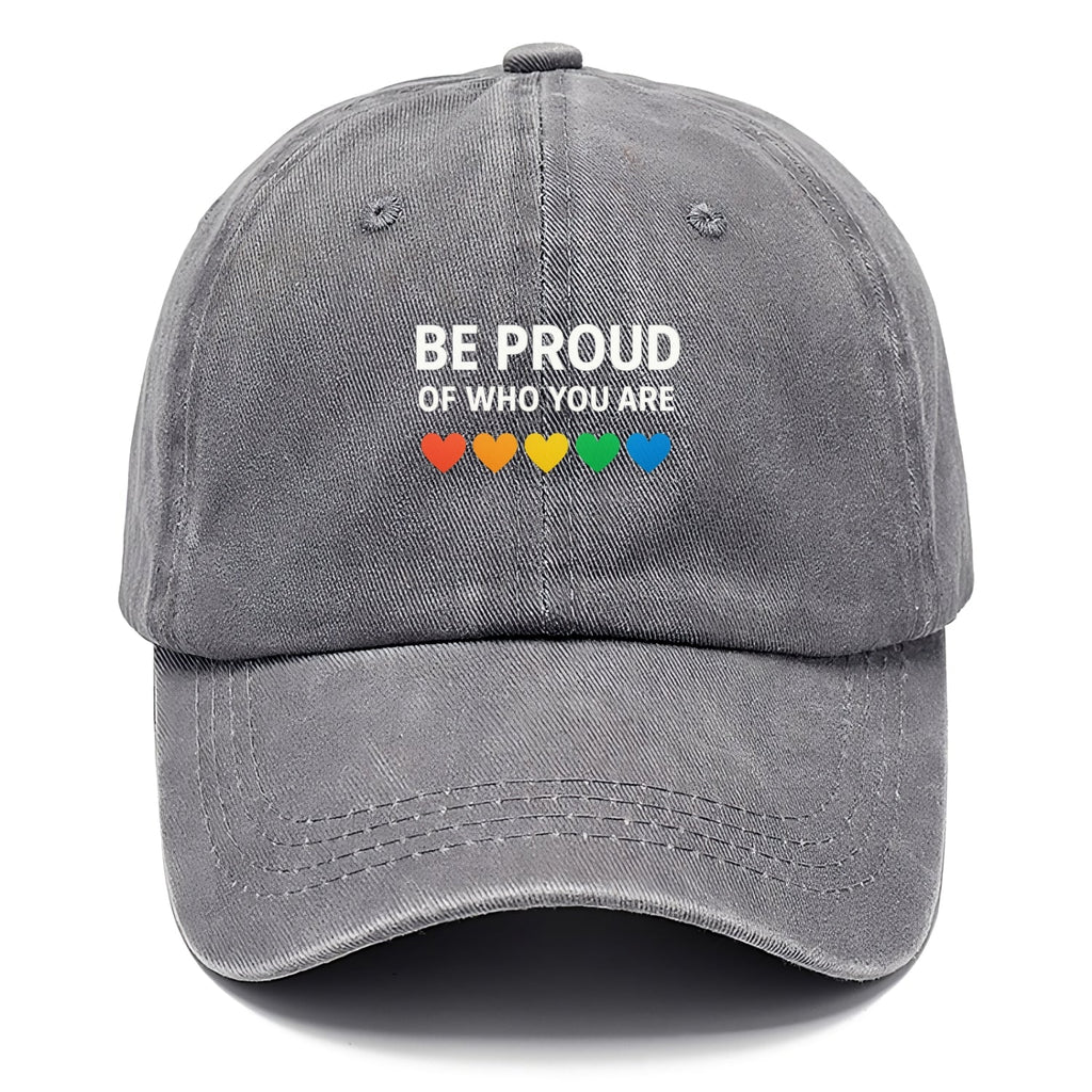 Pride Inspirational Washed Cap