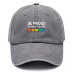 Pride Inspirational Washed Cap