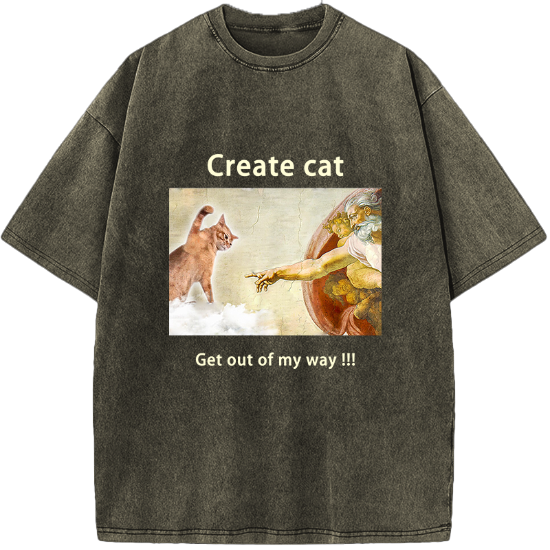 Get Out of My Way Vintage Washed T-Shirt