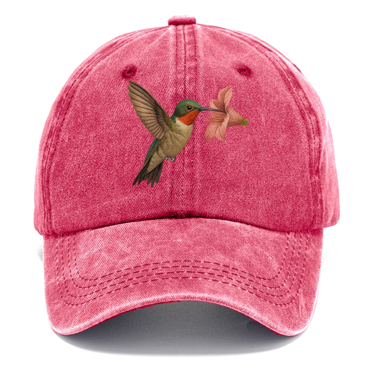 Hummingbird Haven Washed Cap