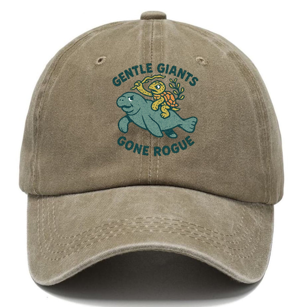 Rogue Cartoon Washed Cap