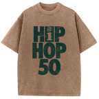 Hip Hop 50 Logo Washed T-Shirt