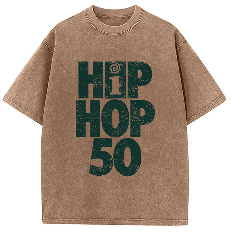 Hip Hop 50 Logo Washed T-Shirt