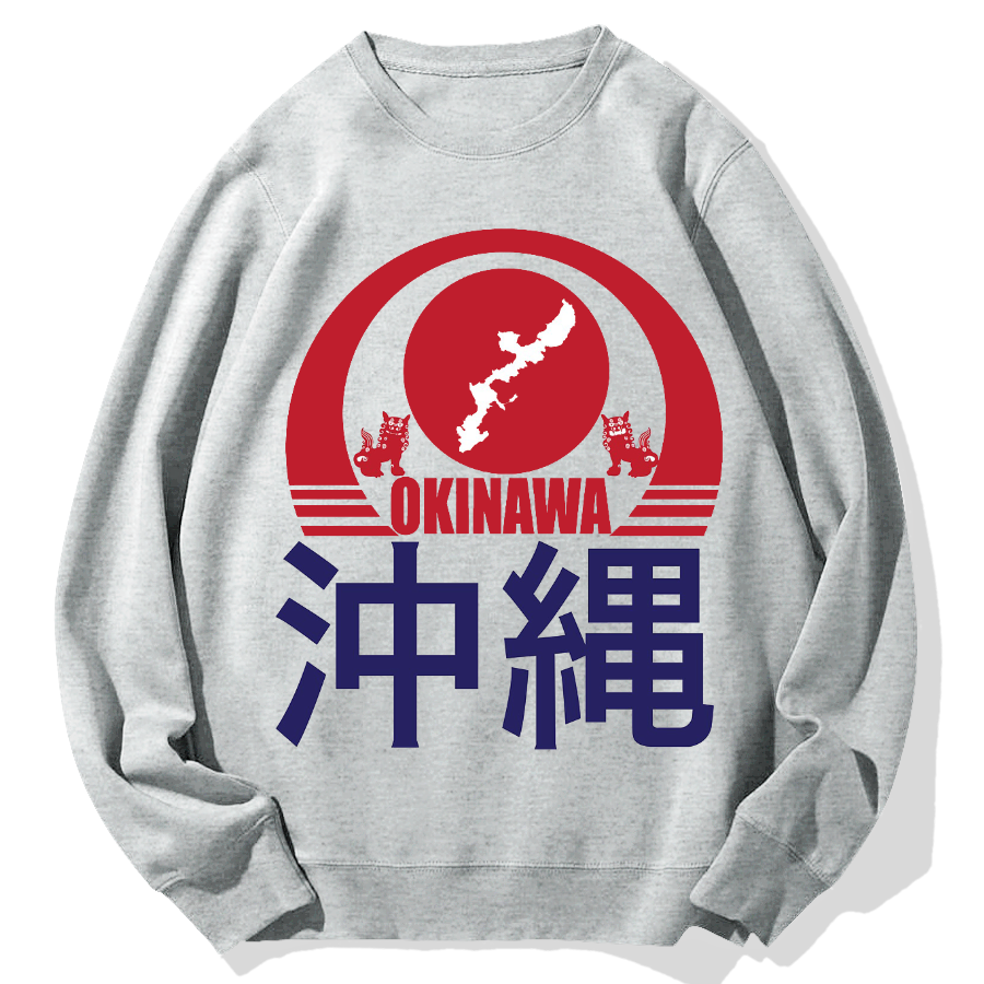 Okinawa Geek Cotton Sweatshirt