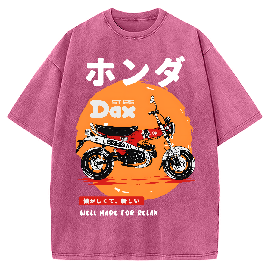Dax-Japanese Design Vintage Washed T-shirt