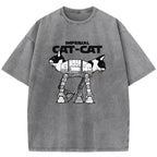 Cat-Cat Washed T-Shirt
