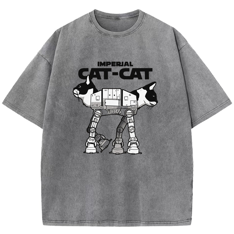 Cat-Cat Washed T-Shirt
