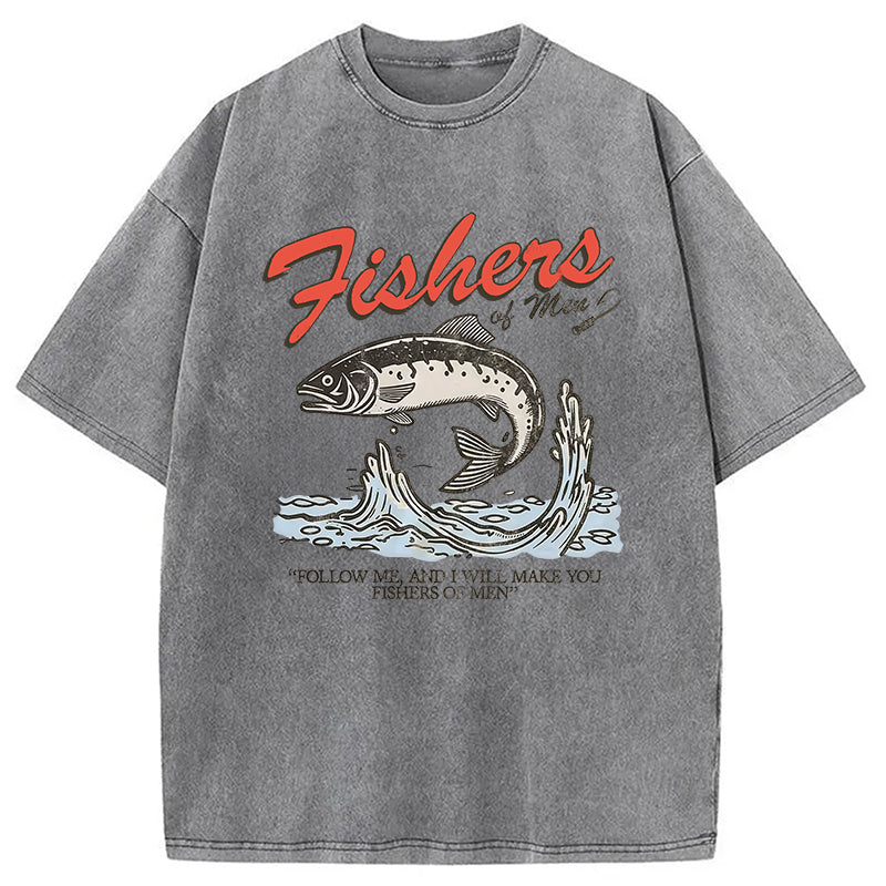 Fishers of Men Washed T-Shirt