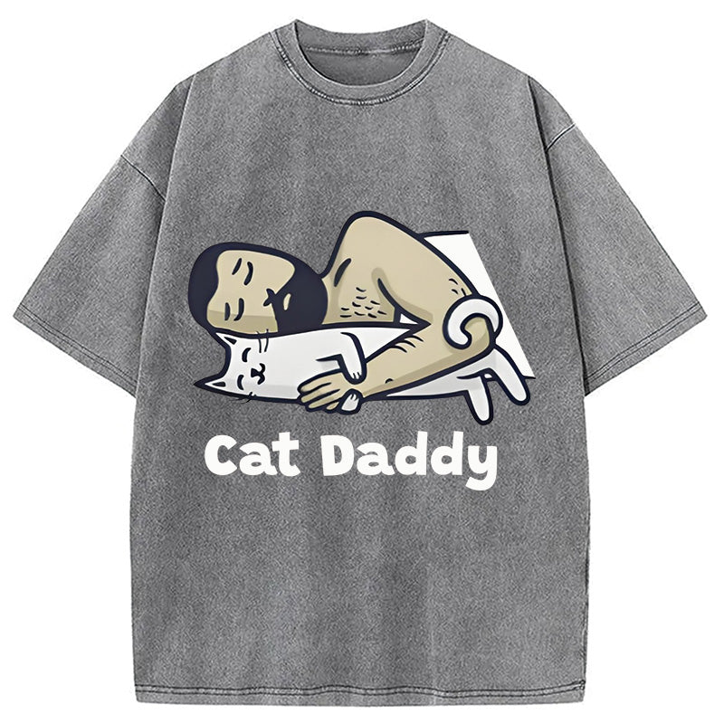 Cat Daddy Washed T-Shirt