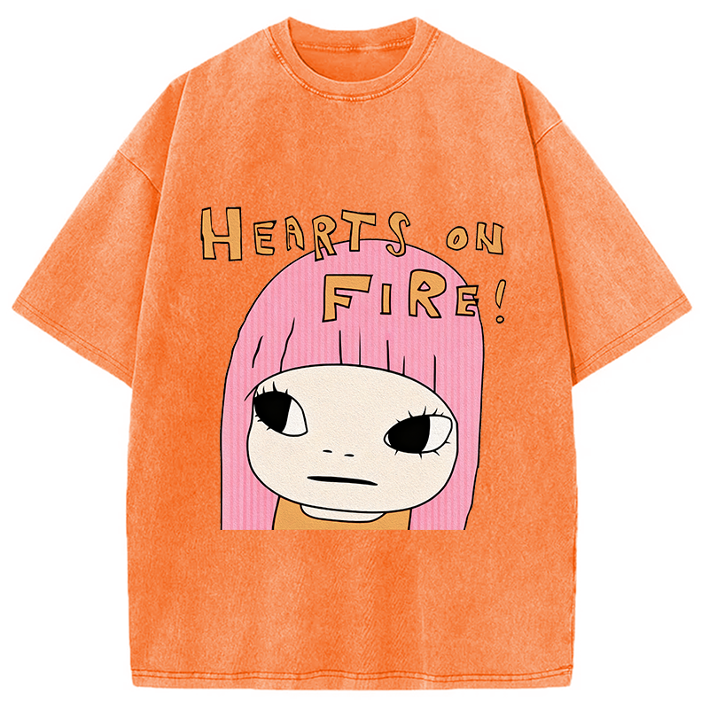 Heaters on Fire Washed T-Shirt
