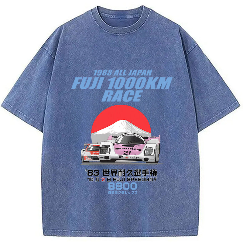 1983 FUJI 1000KM Washed T-Shirt