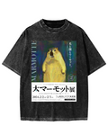 Tokyo Marmot Show Vintage Washed T-shirt