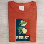 Portland Frog Vintage Washed T-shirt  Art Print T-Shirt