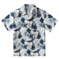 Whale Tail Wave Art Aloha Hawaiian Shirt