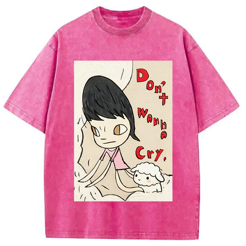 Don't Wanna Cry Washed T-Shirt