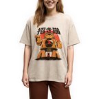 Mecha Cat Washed T-Shirt