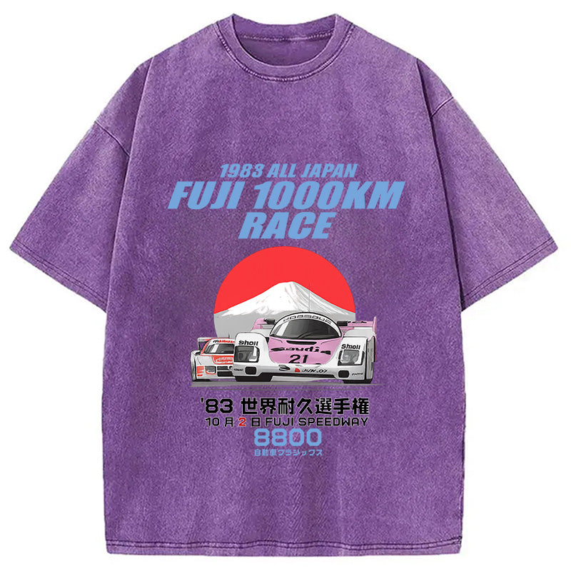 1983 FUJI 1000KM Washed T-Shirt