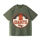 Tokyo Giants Baseball Vintage Wash Japanese Design T-Shirt
