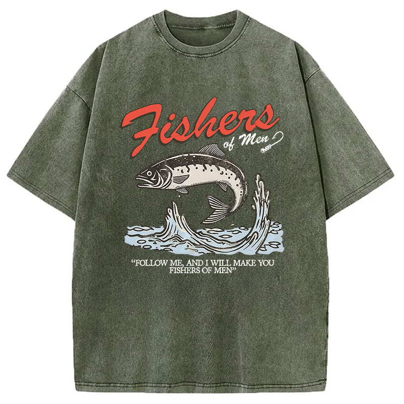Fishers of Men Washed T-Shirt