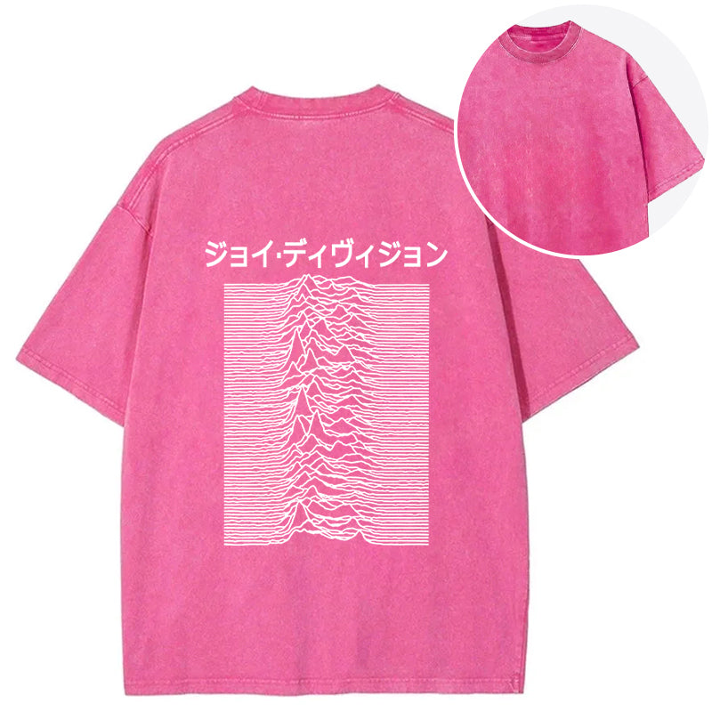 Pleasures Division Japan Ladies Back Washed T-Shirt