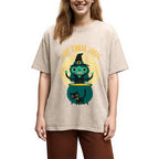 Witch I Love Curse Words Washed T-Shirt