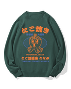 Dotonbori Takoyaki Cotton Sweatshirt